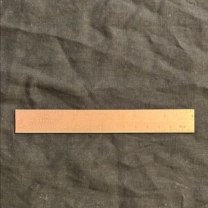 Appointd Classic Brass Ruler
